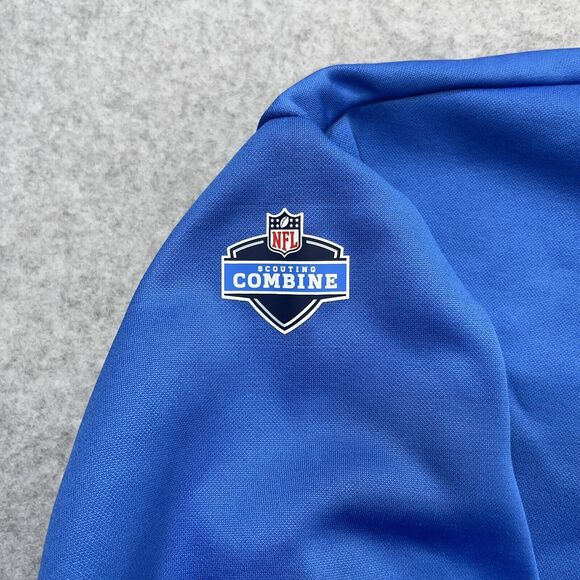 Detroit Lions NFL Combine Apparel Full Zip Hoodie Mens Large L Jacket NWT - Picture 5 of 13